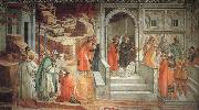 Fra Filippo Lippi The Mission of St Stephen oil on canvas